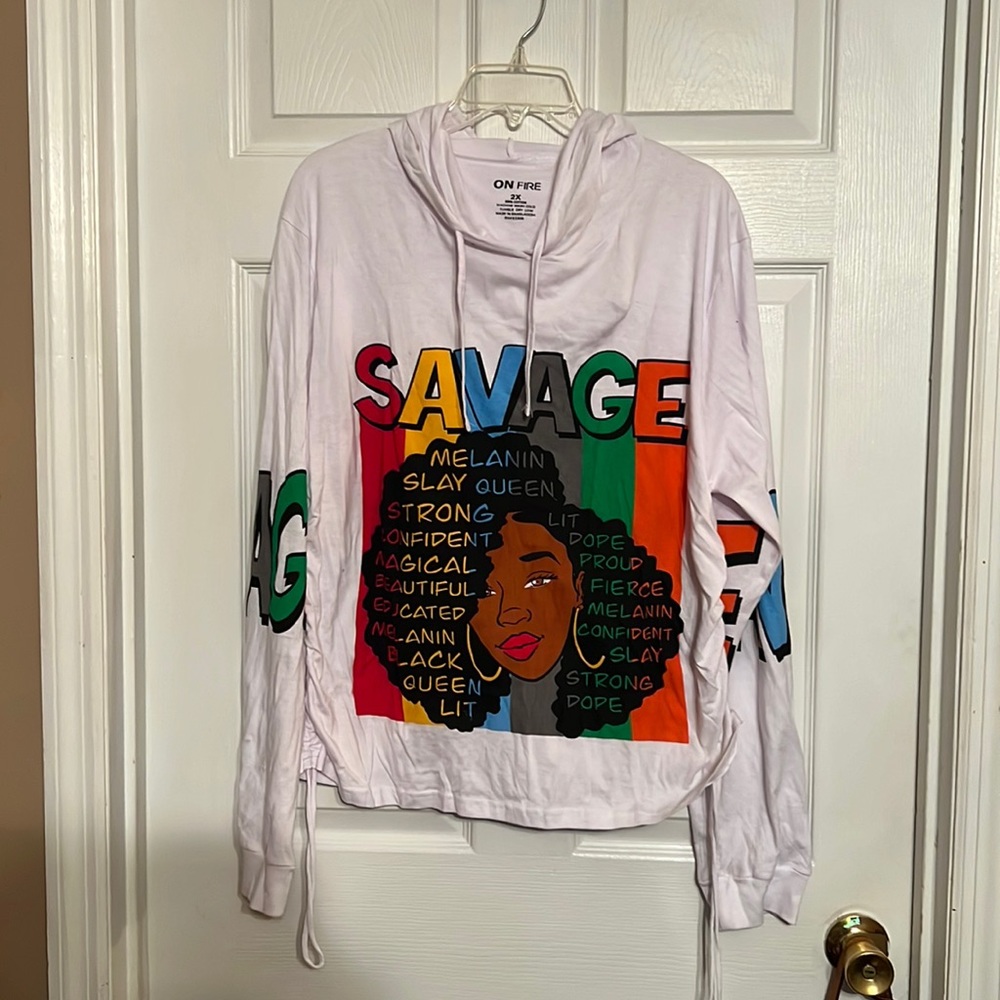 Savage Top with Hood